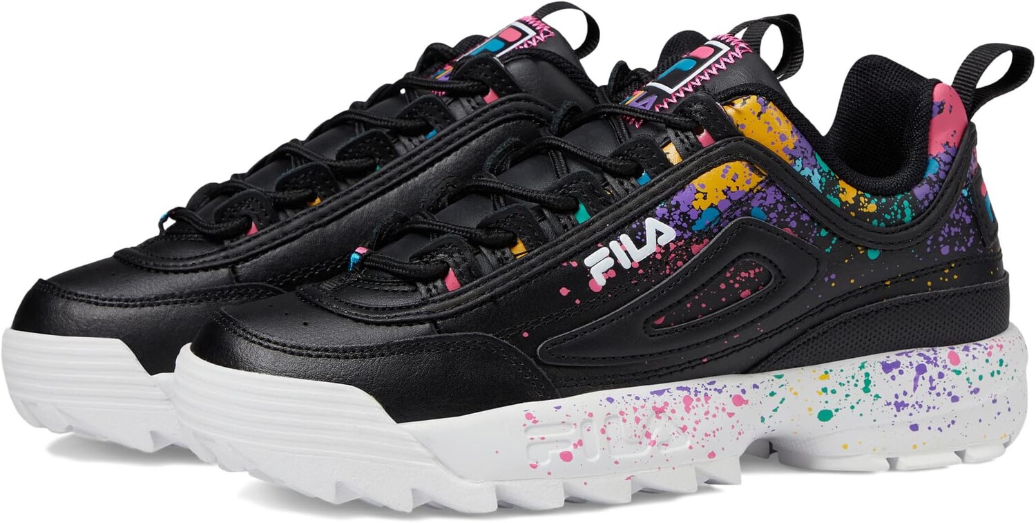 

Кроссовки Fila Disruptor II DIY, цвет Black/White/Shocking Pink