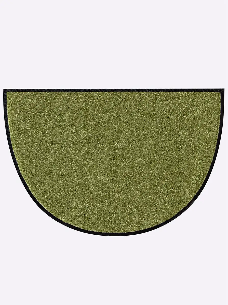 

Коврик Salonloewe, полукруглый 85х60 см, зеленый