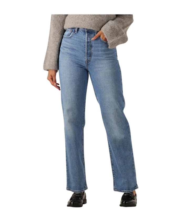 

Джинсы с полной длиной до груди Levi'S, синий