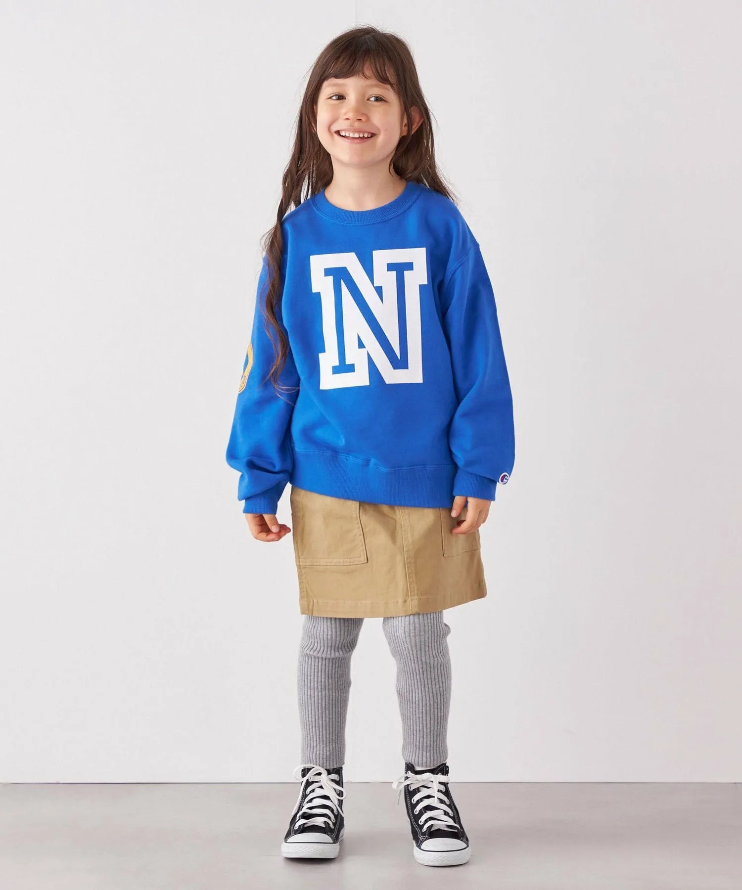 Толстовка Champion: Tennis Club с круглым вырезом (детская) SHIPS any, Blue — фото 4