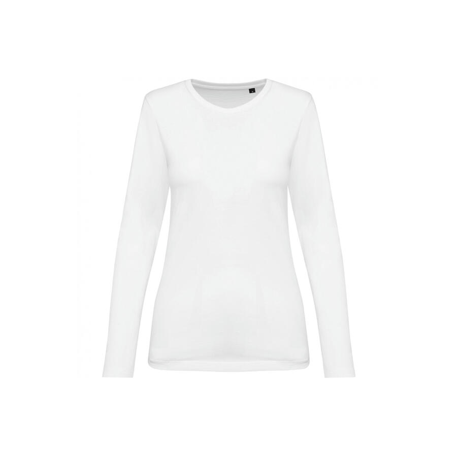 

Футболка Suprima с длинным рукавом и круглым вырезом для женщин, Kariban Premium