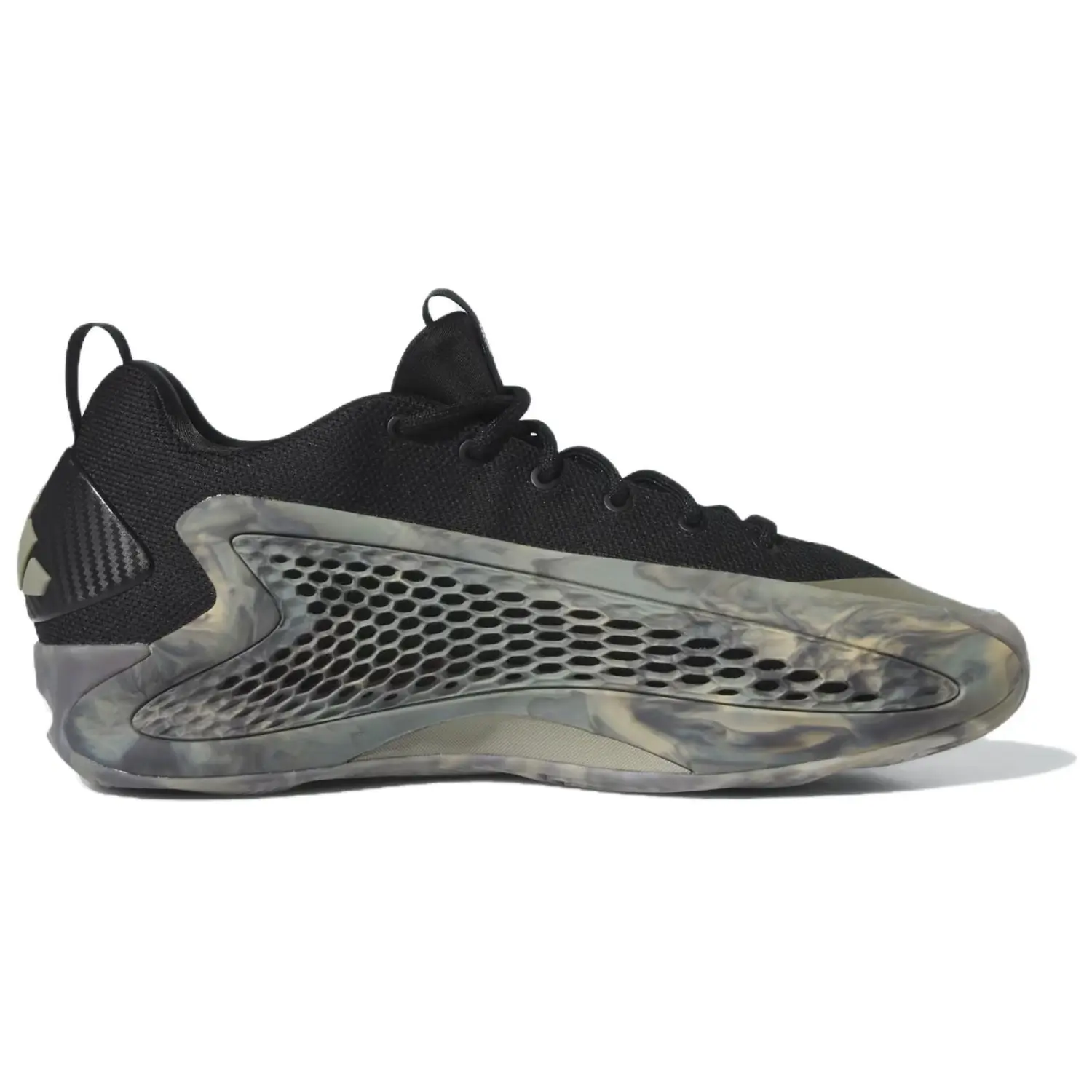 Adidas A.E. 1 Low 'MX Grey' Support мужские баскетбольные кроссовки низкие Ascend черный камуфляж черный синий — фото 2