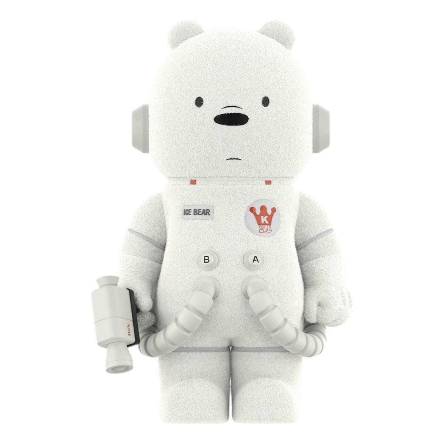 

Фигурка Pop Mart Mega Space Molly 400% We Bare Bears 'Ice Bear'