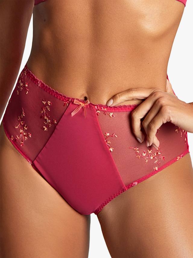 

Медоу трусики с высокой талией Panache, Raspberry
