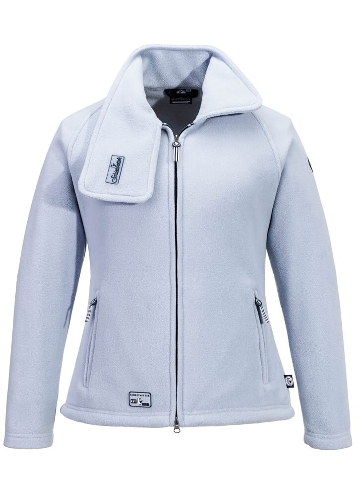 

Флисовая куртка SCHIETWETTER Hakenhand Frieda, цвет zen blue