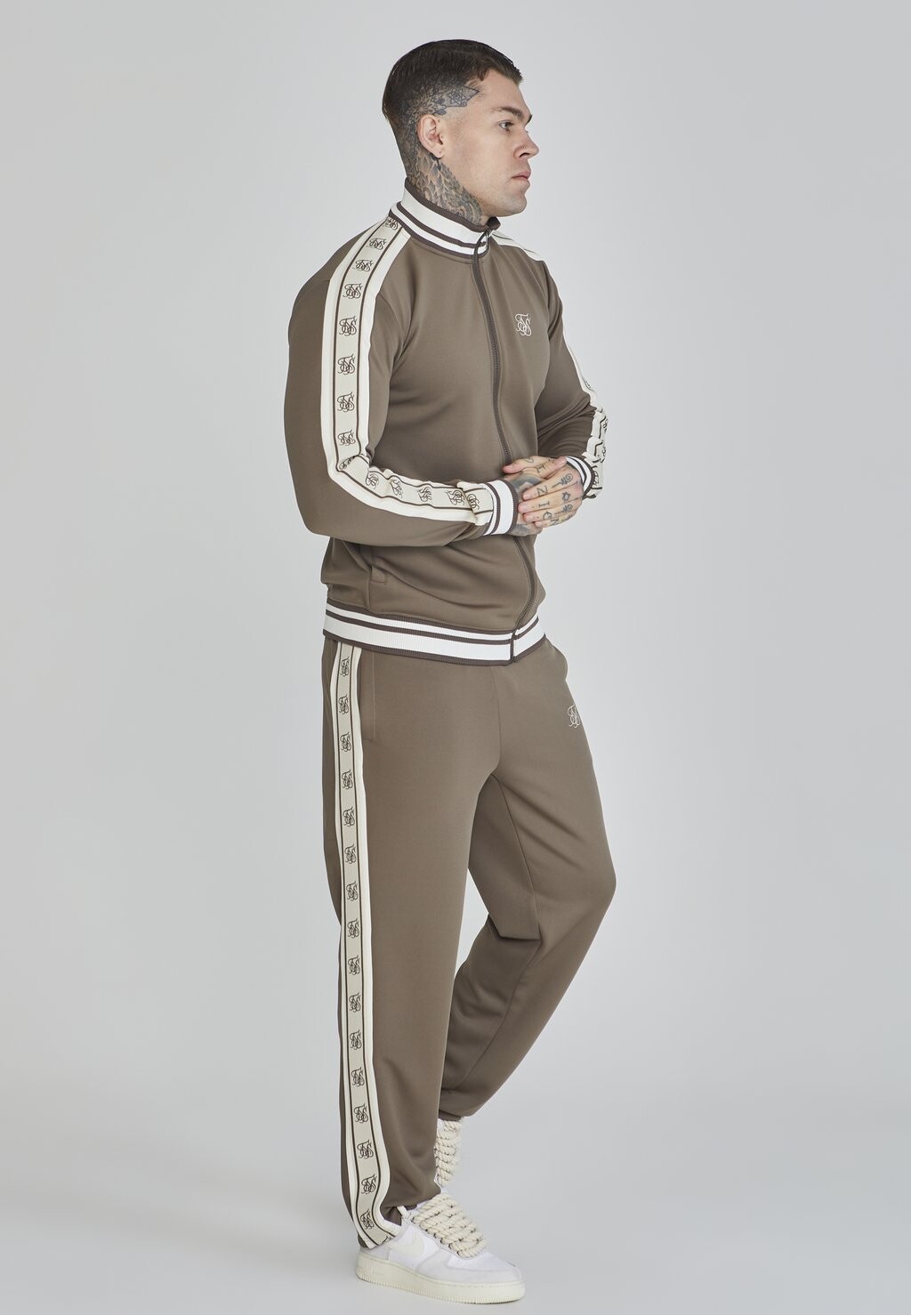 

Толстовка TRACK SIKSILK, коричневый