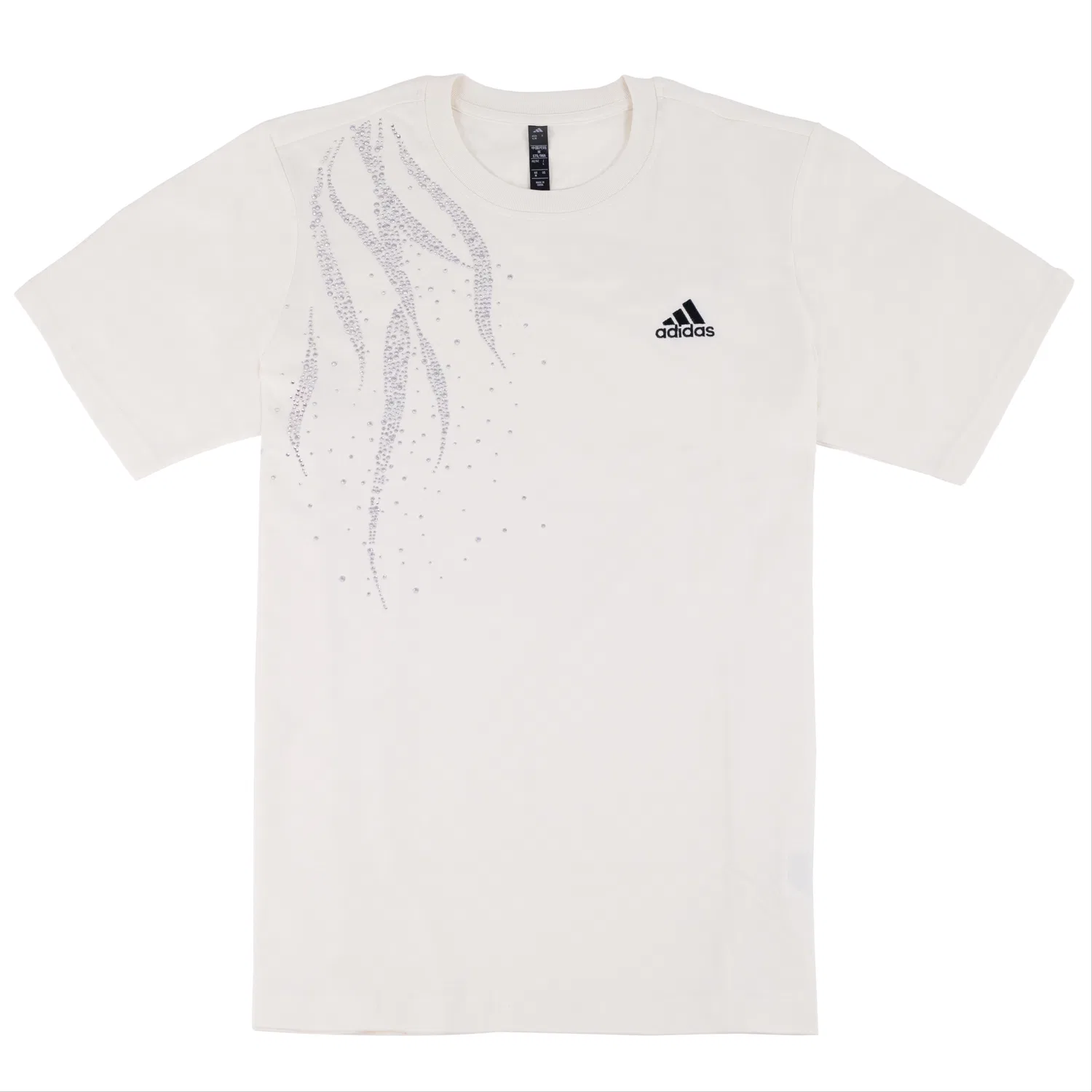 Футболка хлопковая MUST HAVES Adidas Ecru — фото 4