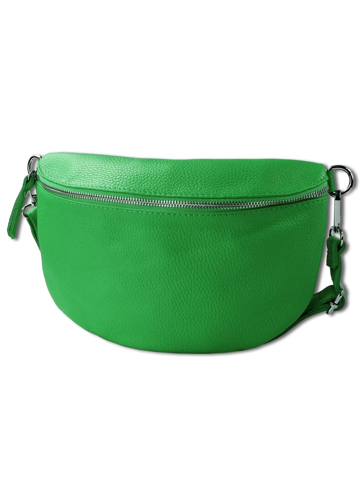 

Наплечная сумка Toscanto Gürteltasche Leder hellgrün ca. 29cm