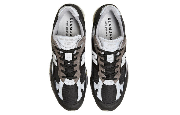 Кроссовки slam jam x 991 сделано в англии New Balance, черный — фото 4