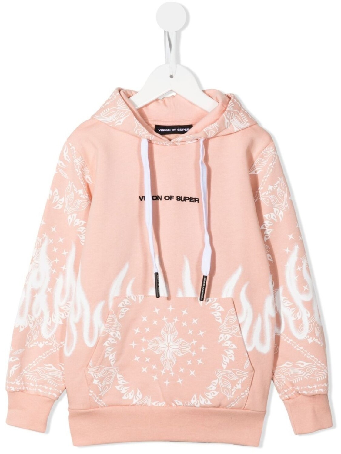 

Vision Of Super худи Spray Flames с принтом, розовый