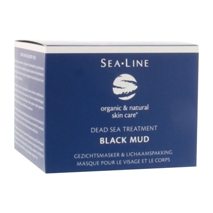 

Черная грязевая маска для лица и тела Sea Line