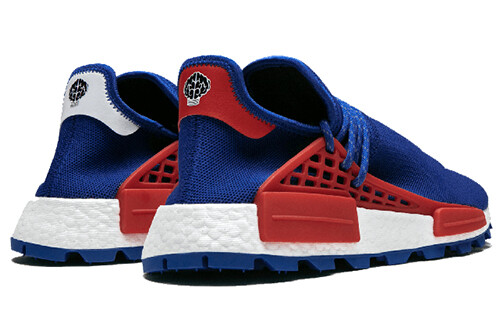 Adidas NMD Hu Pharrell X Nerd Blue — фото 4