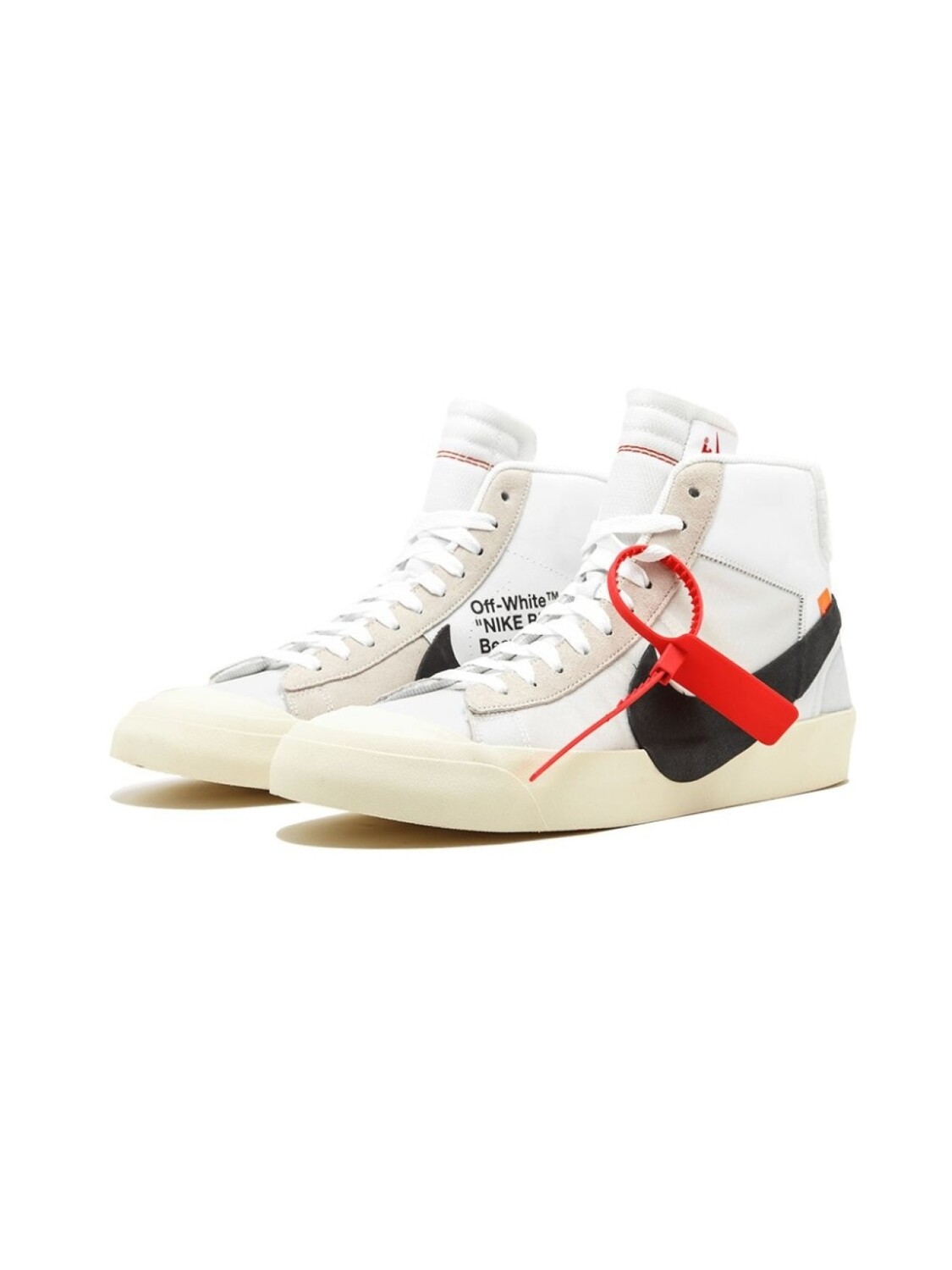 Nike хайтопы The 10: Blazer Mid, белый — фото 2