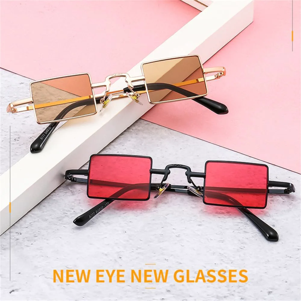 

Крупные солнцезащитные очки в полуободковой оправе для женщин, очки «кошачий глаз», панк-стиль, винтажные женские очки, защита от ультрафиолета UV400 MTZJH, C6