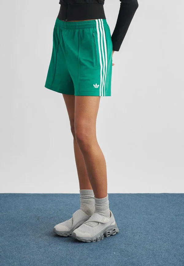 Шорты «жар-птица» Adidas Originals, Bold Green/White — фото 2