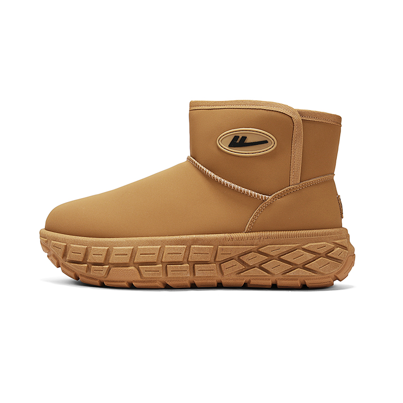 

WARRIOR Термоутепленные высокие кроссовки с увеличенной высотой и устойчивостью к истиранию Unisex Earth Yellow