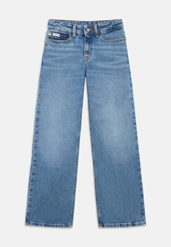 Джинсы свободного кроя с широкими штанинами Calvin Klein Jeans, Cloudy Blue