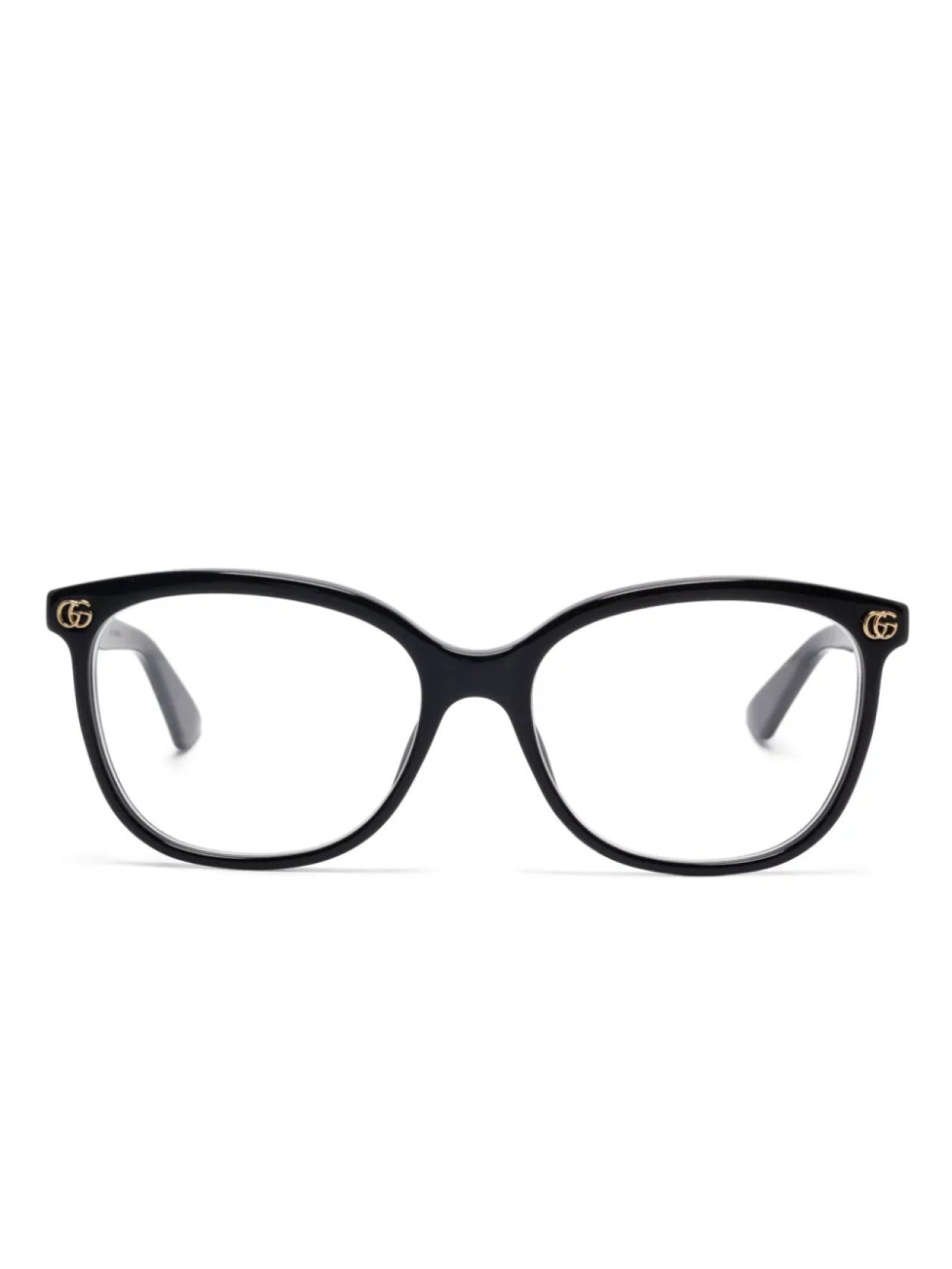 

Очки в квадратной оправе Gucci Eyewear, черный