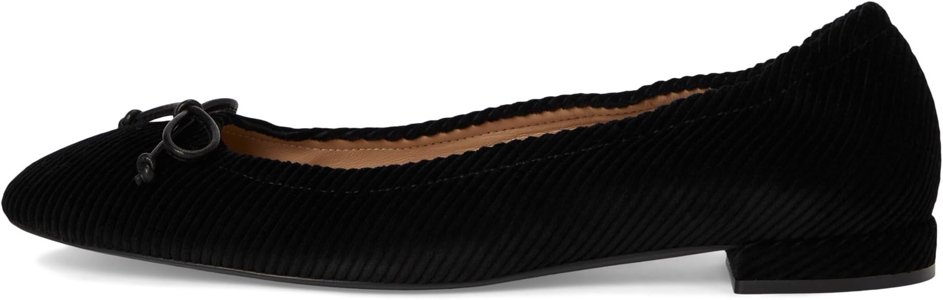 Балетки Stuart Weitzman Bria Ballet Flat, черный — фото 4