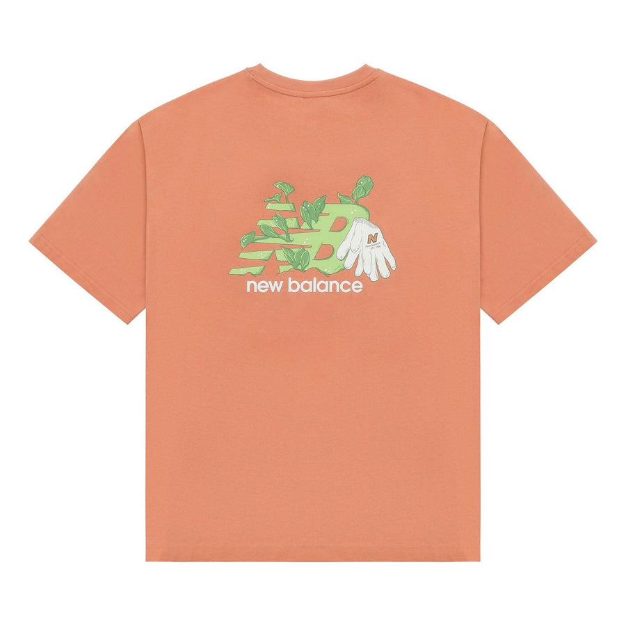 

Футболка New Balance Graphic Logo Casual Tee 'Orange', оранжевый
