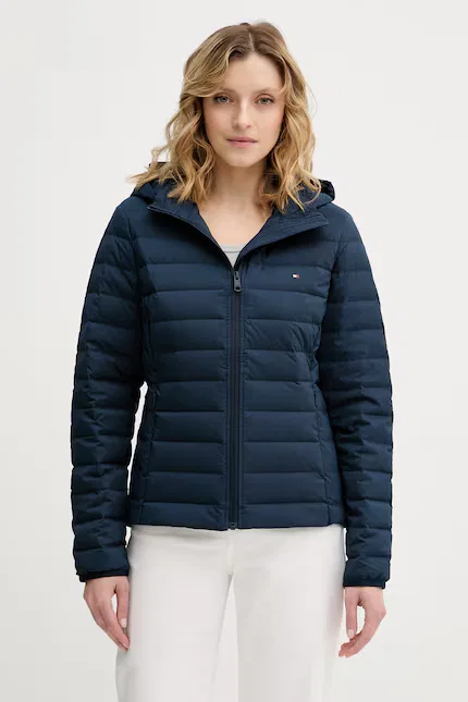 Куртка пуховая укороченная Tommy Hilfiger, синий
