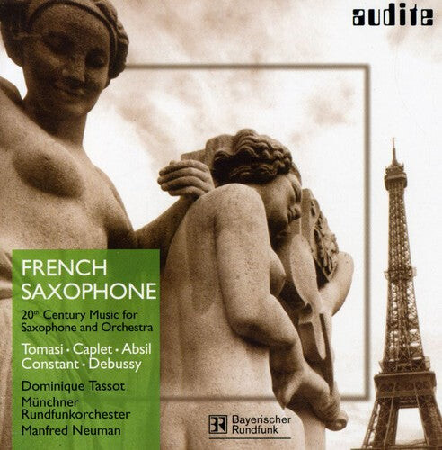 

CD диск Tomasi / Caplet / Absil / Tassot / Neuman: French Saxophone 20th Ctry Music Saxophone & Orch