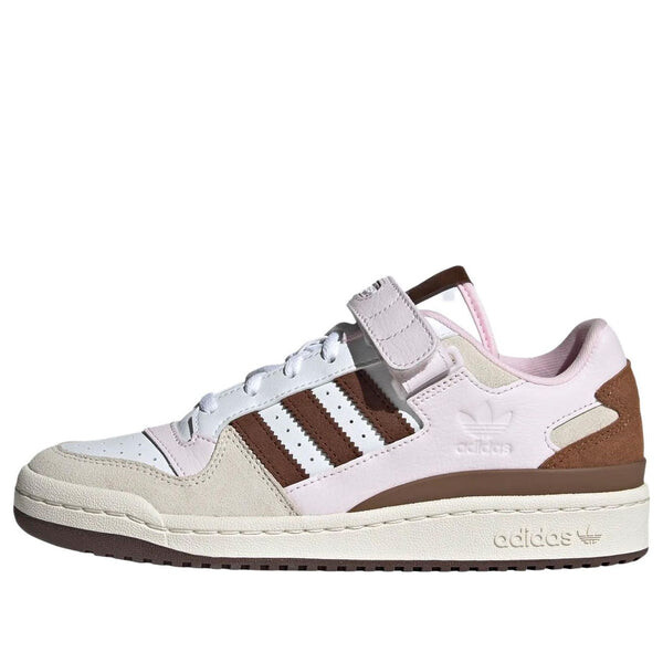 Кроссовки forum low 'chocolate to my strawberry' Adidas, белый