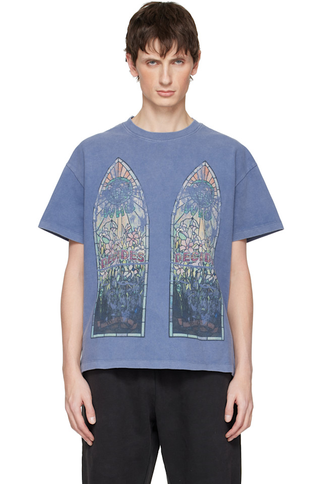 

Who Decides War Выцветшая серая трикотажная футболка