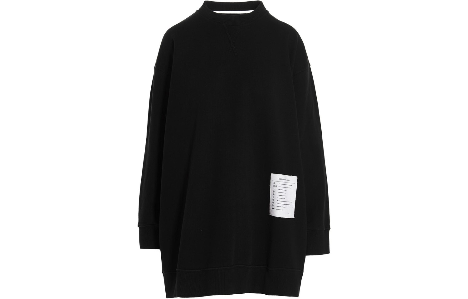 

Толстовка женская черная Mm6 Maison Margiela