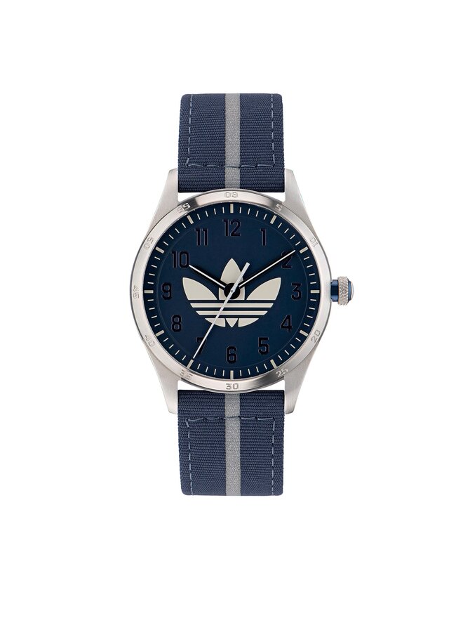 

Часы Code Four Watch AOSY23041 Adidas Originals, серебряный