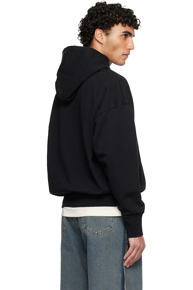 Худи из французского махрового трикотажа Fear Of God, черный — фото 3