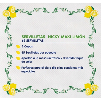 Средство для снятия макияжа Nicky — Салфетки лимонные — фото 2