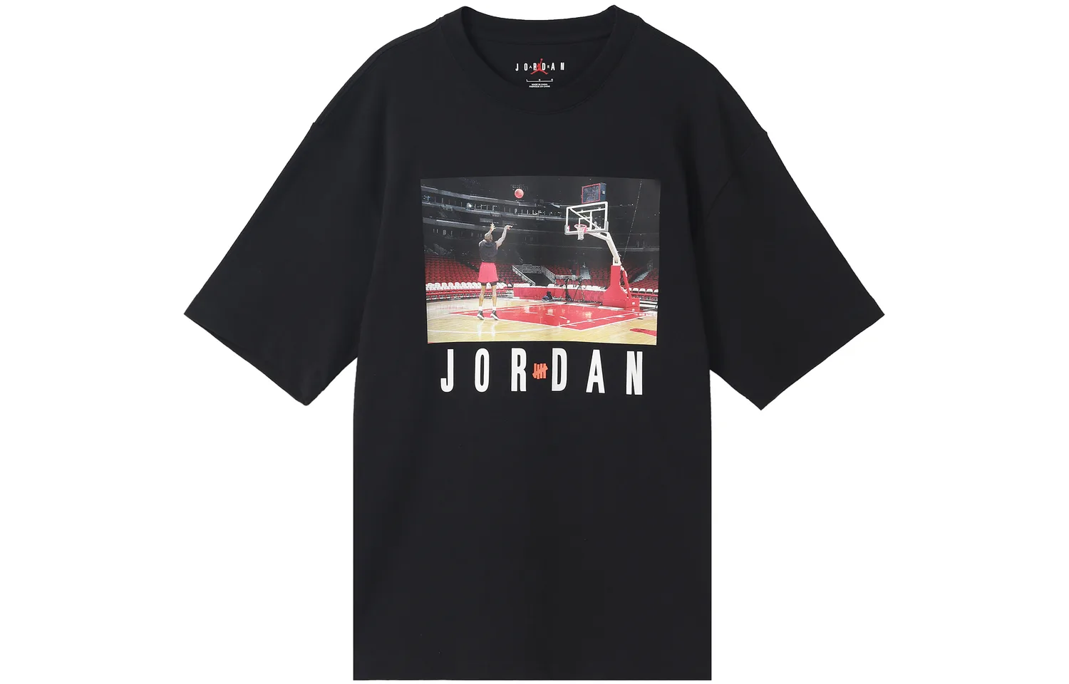 Футболка Undefeated Free Throw Jordan, черный