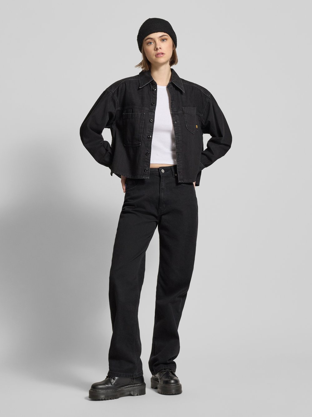 

Укороченная джинсовая куртка с отложным воротником G-Star Raw