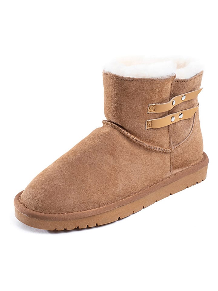 Сапоги NICEBAY Leder-Winterboots Brahms, коричневый — фото 3