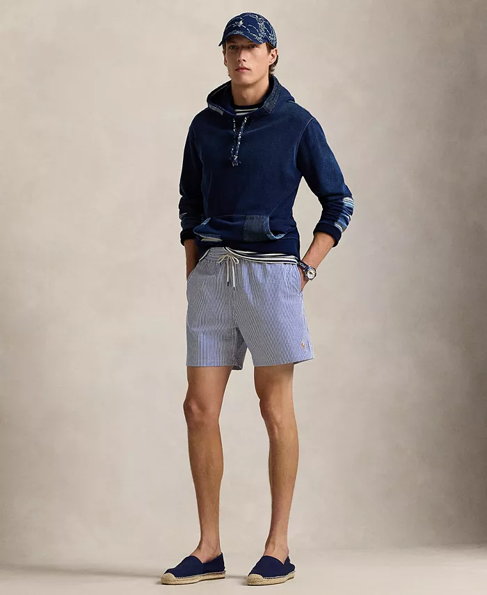 

Мужские плавки Traveler Classic Striped, длина 14,6 см Polo Ralph Lauren, синий