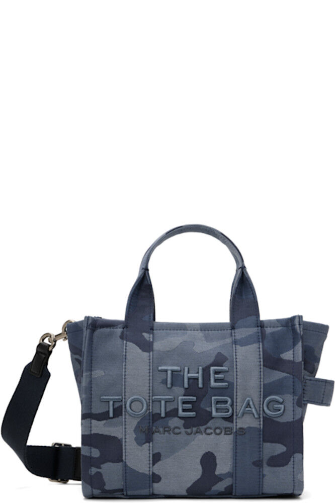 

Синяя сумка-тоут «The Camo Jacquard Small» Marc Jacobs