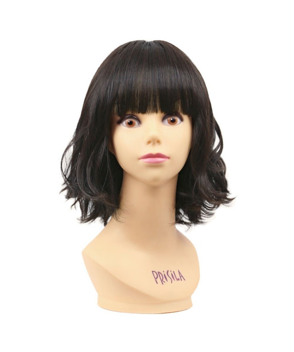 Парик Priscilla Lollipop Wave Bob A-705 Prisila, TCK/Heat-resistant Chocolate Black