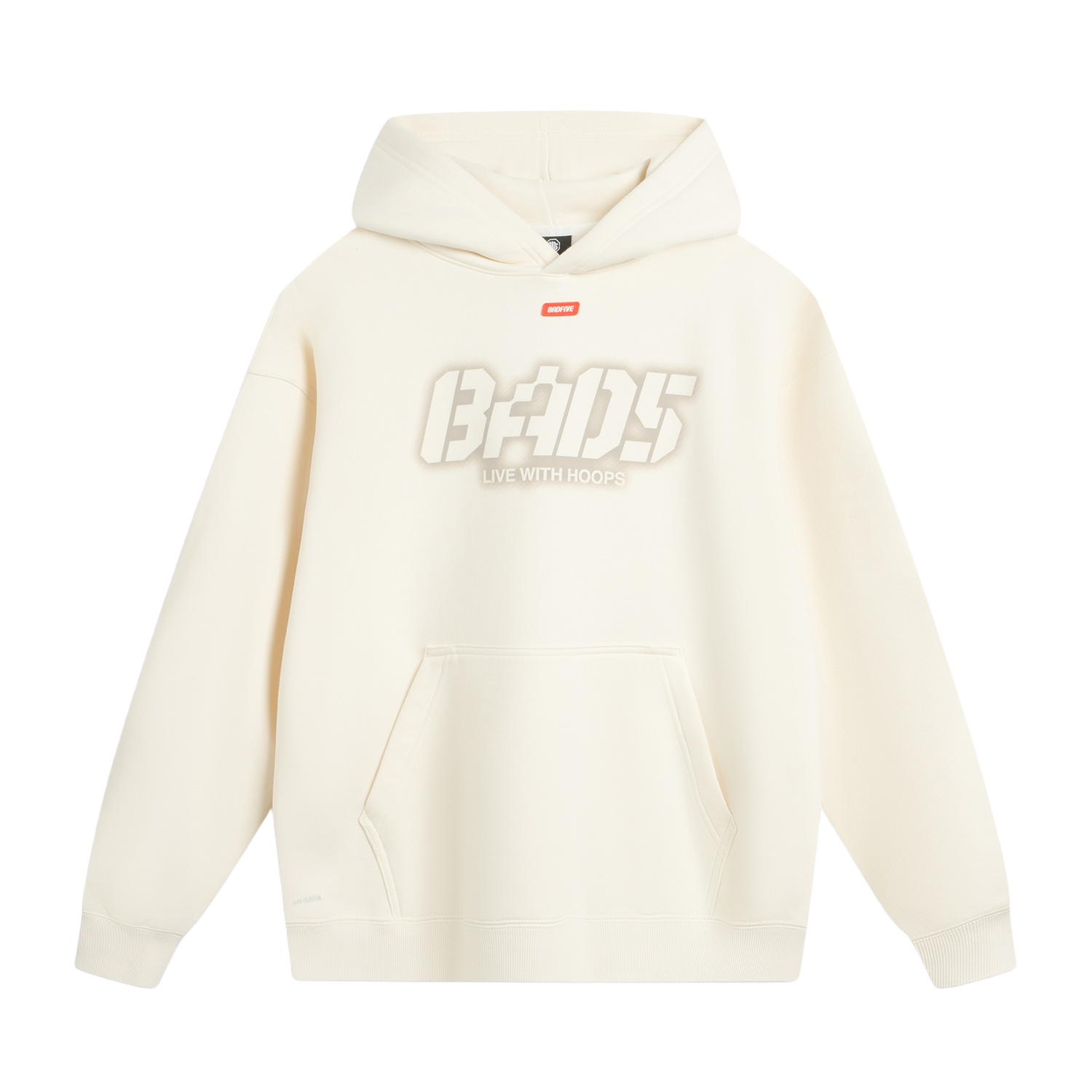 

LINING Толстовка BadFive мужская ecru, Бежевый, LINING Толстовка BadFive мужская ecru