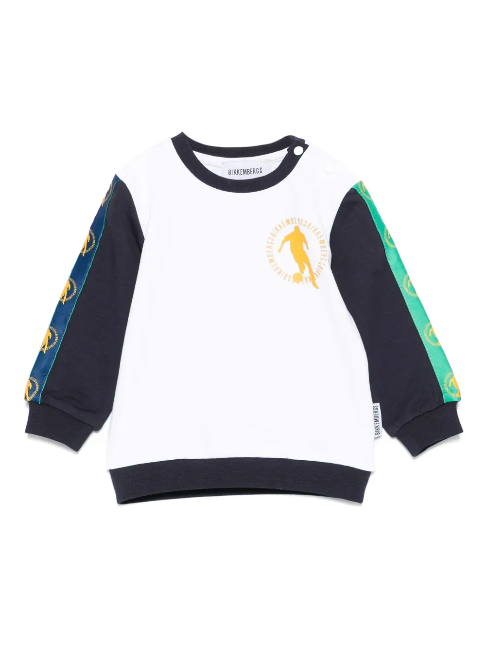 

Толстовка с логотипом BIKKEMBERGS KIDS, белый