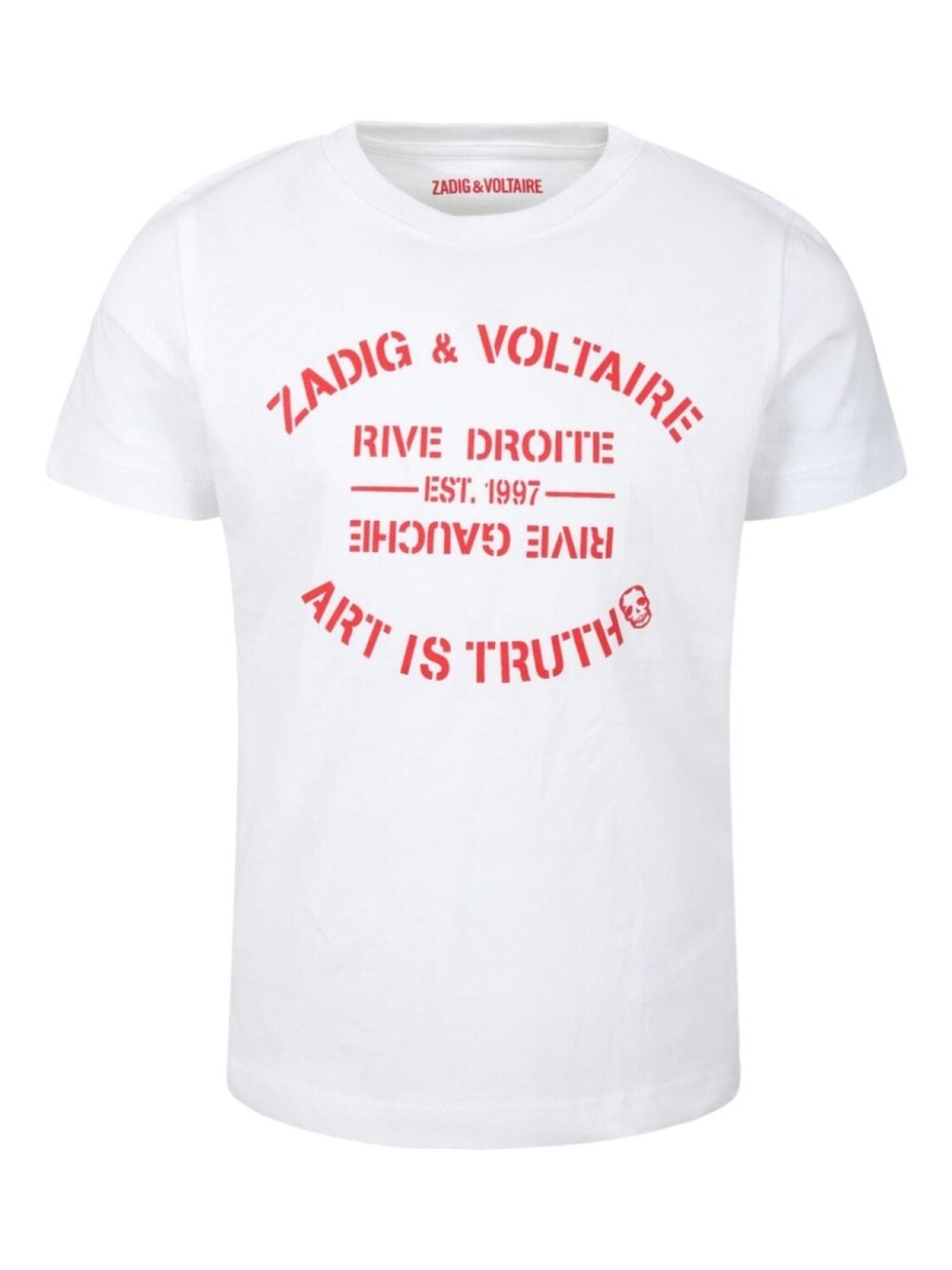 

Zadig & Voltaire Kids футболка Kita Insignia, белый