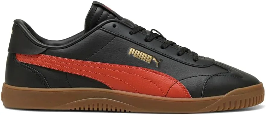 Мужские кроссовки PUMA Club 5V5 на шнуровке, повседневные, черные