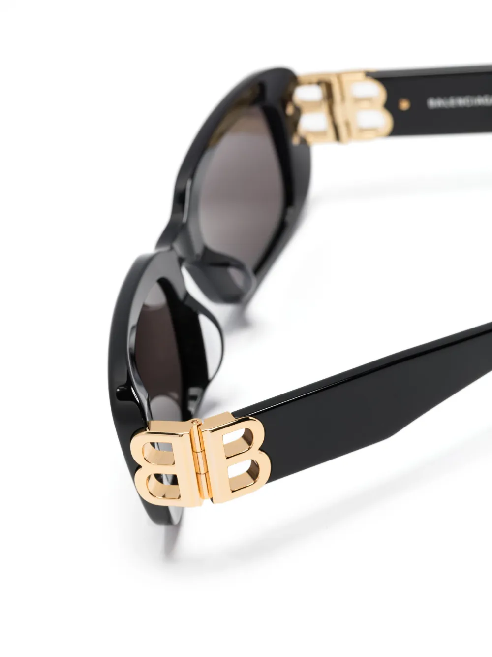 Солнцезащитные очки Dynasty в прямоугольной оправе Balenciaga Eyewear, черный — фото 3