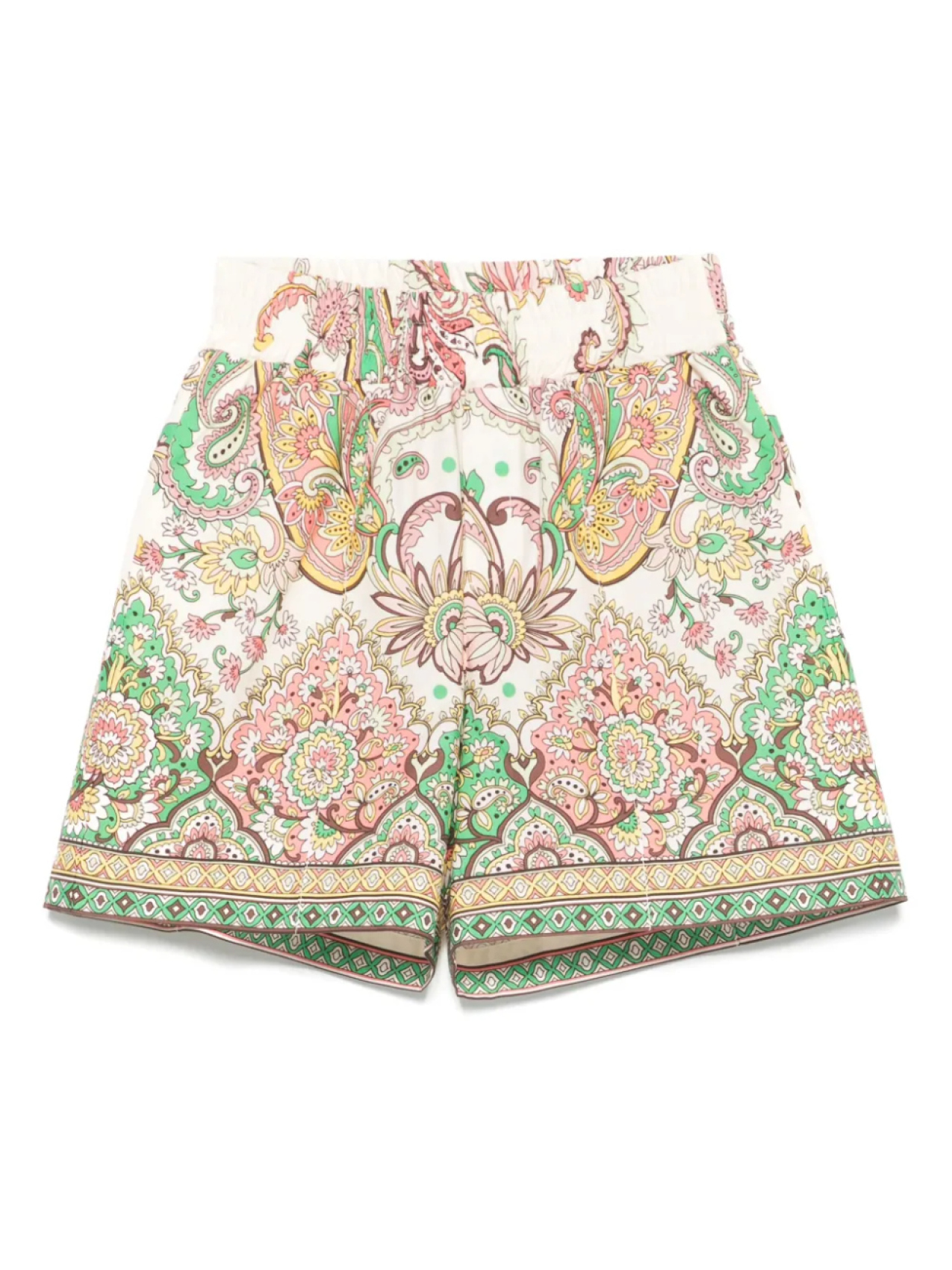 

Шорты ETRO KIDS с принтом пейсли, нейтральный