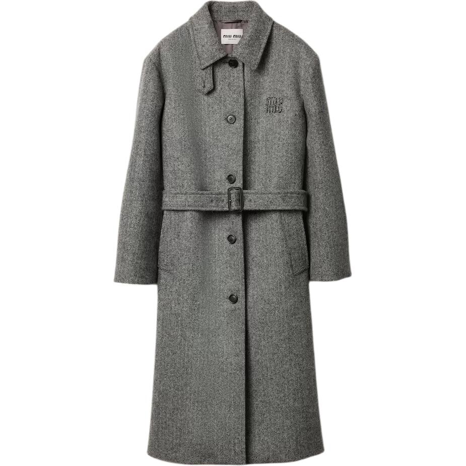 

Пальто женское черное Miu Miu