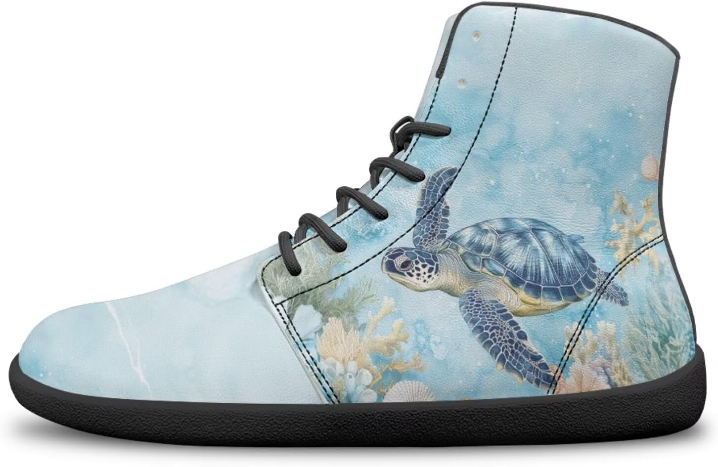 

Женские и мужские высокие кроссовки-босоножки на шнуровке с противоскользящей подошвой для ходьбы Bychecar, Sea Turtle