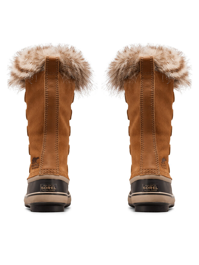 Зимние ботинки женские Sorel Joan Of Arctic замшевые, коричневый — фото 4