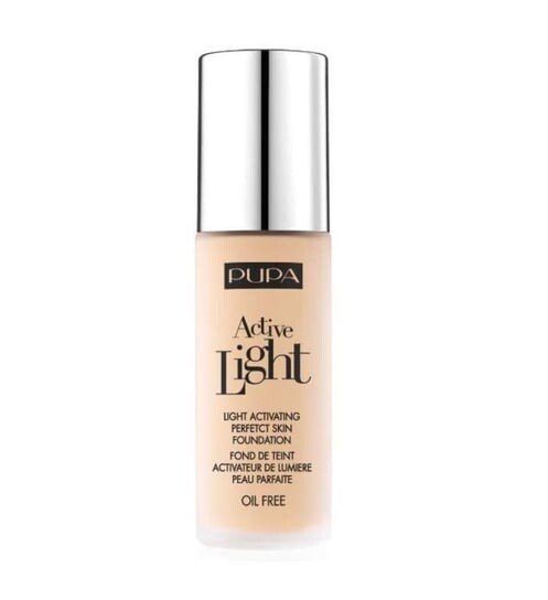 

Безмасляная основа 002, SPF 10, 30 мл Pupa, Active Light Perfect Skin Foundation