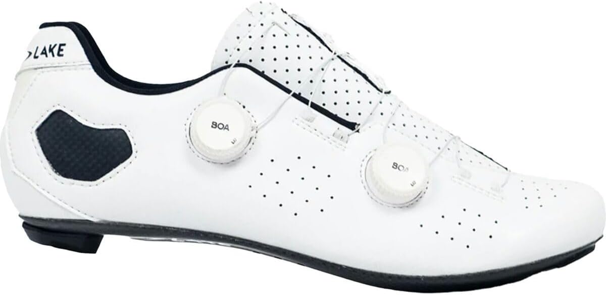 

Широкие велосипедные туфли CX333 от Lake Cycling, белый
