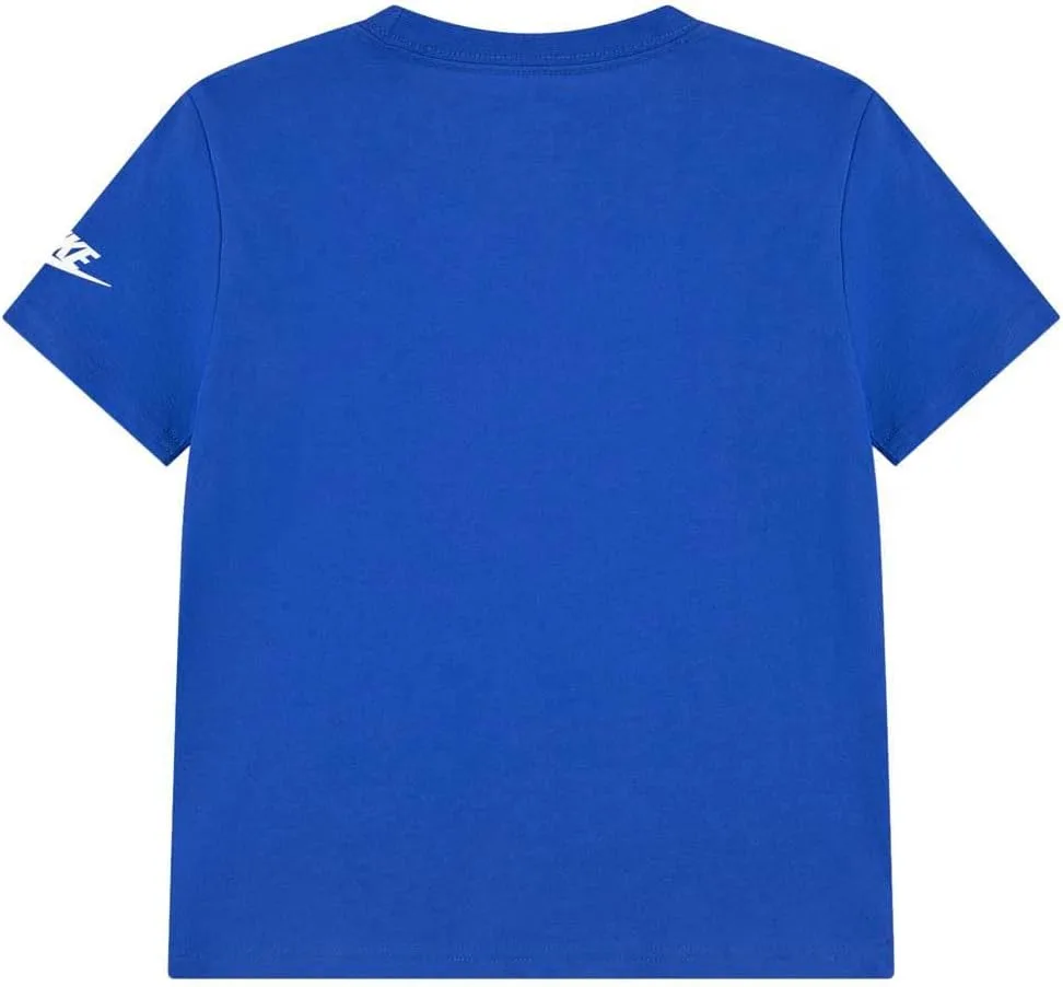Детская футболка Nike Baby Boys' Nkn Futura Evergreen (1 шт.), синий — фото 2